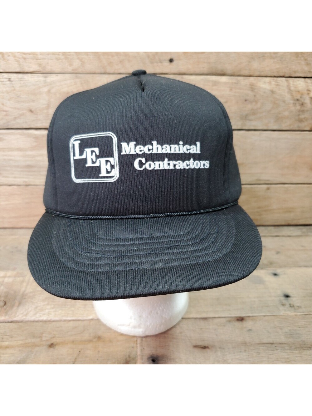 Lee Mechanical Contractors USED Hat Baseball Cap Hat